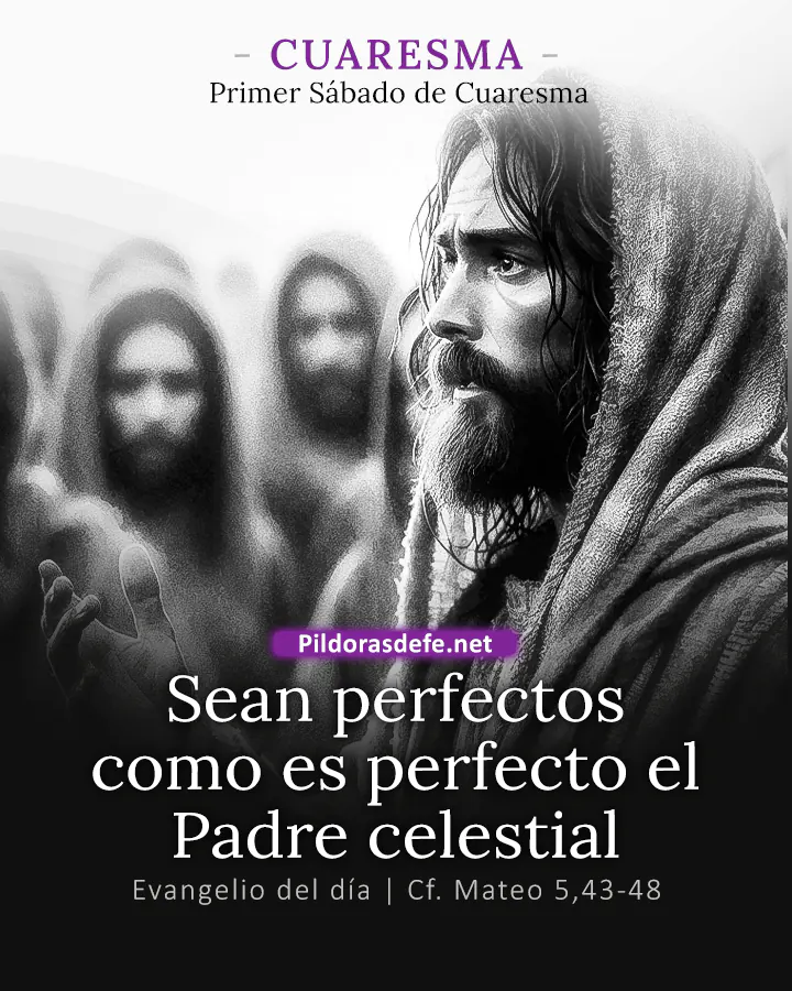 Evangelio del día Mateo 5,43-48: Sean perfectos como es perfecto el Padre celestial